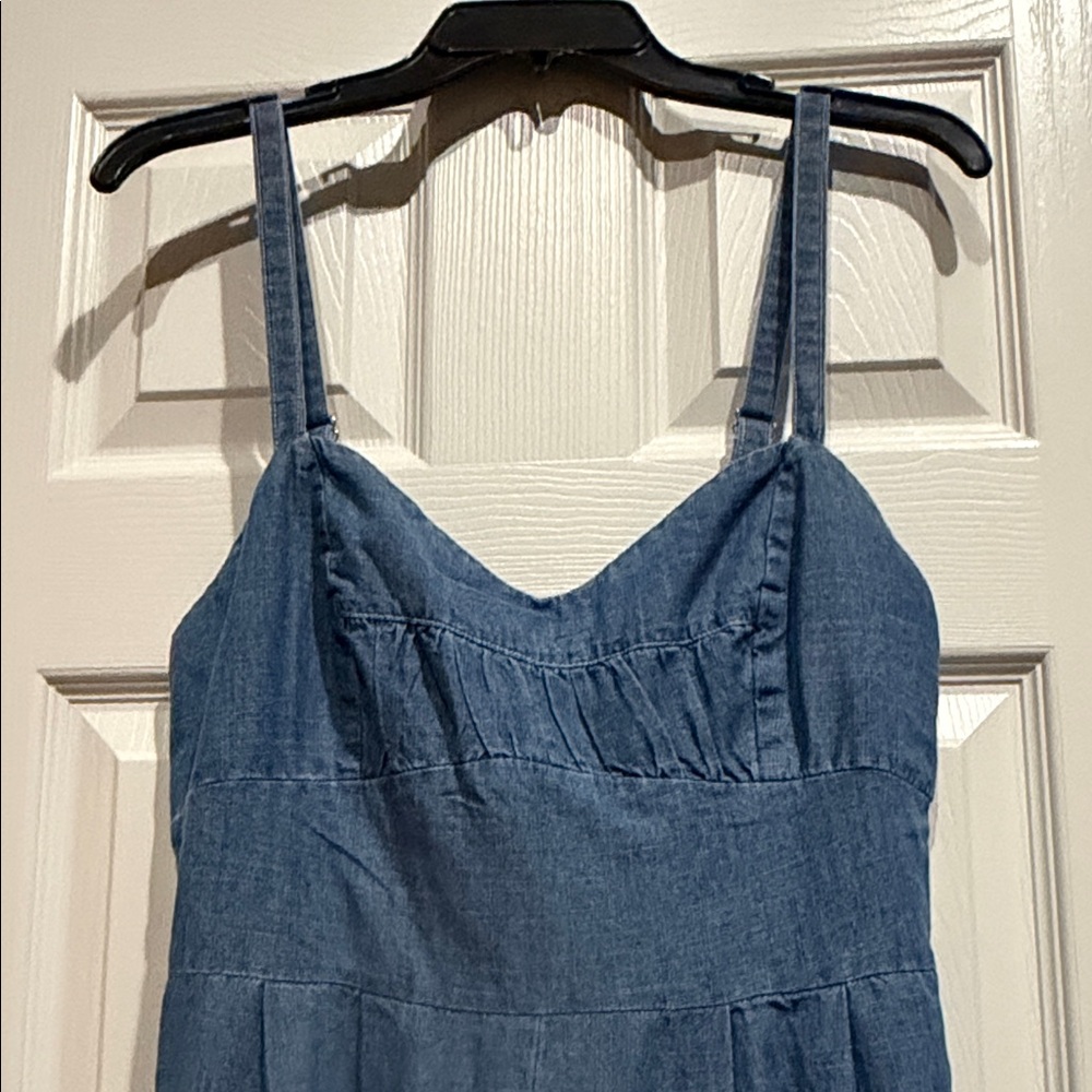 Flying Tomato Blue Denim Jumpsuit - Picture 8 of 11